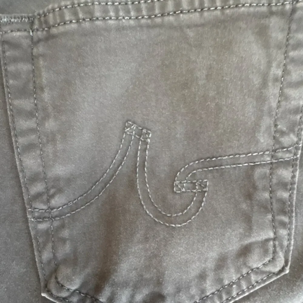 AG Adriano Goldschmied Slim Straight Stretch Gray‎ Casual Pants Men 32x32
